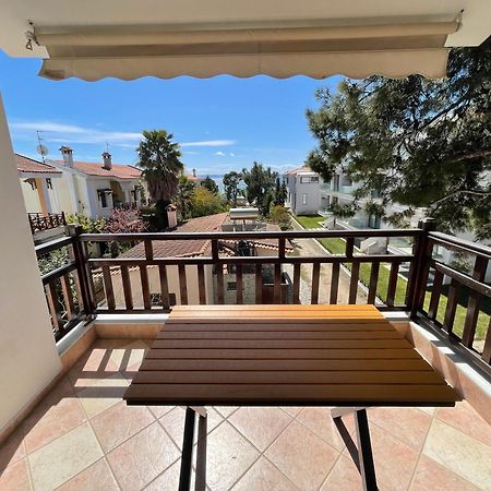 Galazia Akti Seaside Apartments Nikiti  Exterior foto